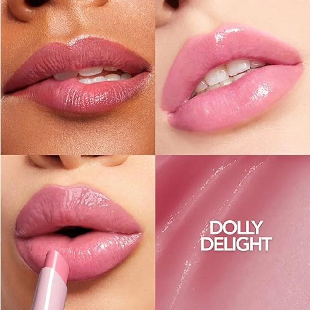 NIB ✅ Buxom #DOLLY DELIGHT Full-On Plumping Lip Glow Balm